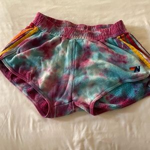 Aviator Nation Tie Dye shorts